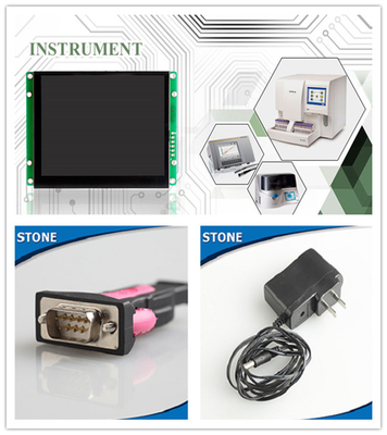 Pantalla táctil de la CPU de la corteza LCD RS232/RS485 para electrónico civil