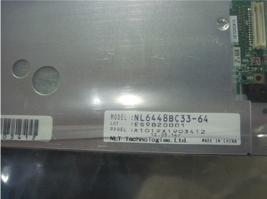 Pulgada plana 640 x 480 de los paneles LCD NL6448BC33-64 10,4 del NEC RGB AUO