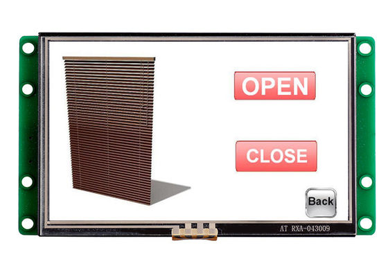 Pantalla de Rs232 TFT LCD 12,1 pulgadas para la resolución industrial 1024 del × 768