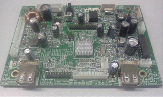 Tablero completo para el solo resbalón - pantalla del PWB del LCD de la exhibición de la publicidad de MP4/de AVI/de DIVX HD